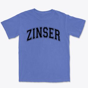 Zinser Elementary School Varsity Arch Premium Heavyweight T-shirt