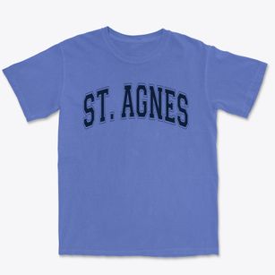 Saint Agnes School Varsity Arch Premium Heavyweight T-shirt