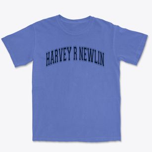 Harvey R Newlin Elementary School Varsity Arch Premium Heavyweight T-shirt