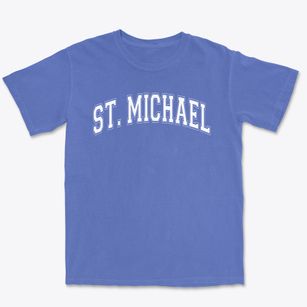 St. Michael Academy Varsity Arch Premium Heavyweight T-shirt