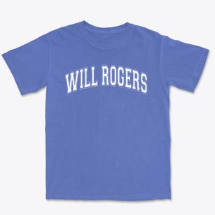 Will Rogers Elementary School Varsity Arch Premium Heavyweight T-shirt