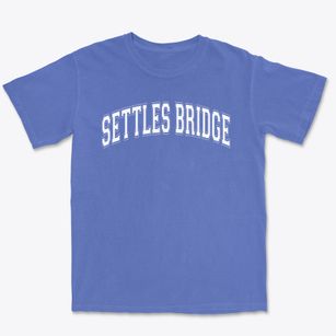 Settles Bridge Elementary School Varsity Arch Premium Heavyweight T-shirt