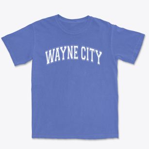 Wayne City Junior High School Varsity Arch Premium Heavyweight T-shirt