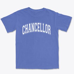 Chancellor Charter School West Gilbert Varsity Arch Premium Heavyweight T-shirt