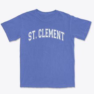 Saint Clement Elementary School Varsity Arch Premium Heavyweight T-shirt