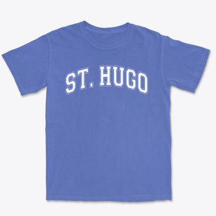 St. Hugo Of The Hills School Varsity Arch Premium Heavyweight T-shirt