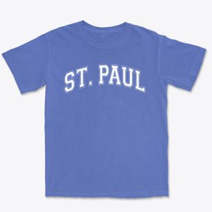 Saint Paul School Varsity Arch Premium Heavyweight T-shirt