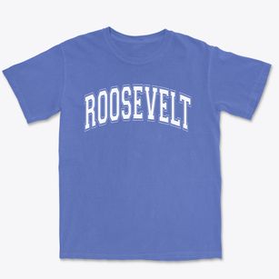Roosevelt Elementary School Varsity Arch Premium Heavyweight T-shirt