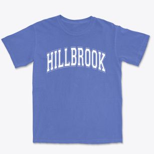 Hillbrook School Varsity Arch Premium Heavyweight T-shirt