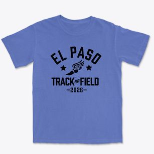 El Paso High School Track and Field Premium Heavyweight T-shirt