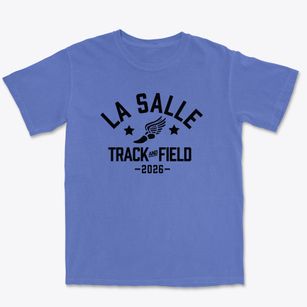 La Salle High School Track and Field Premium Heavyweight T-shirt