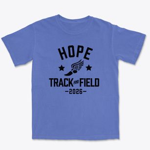 Hope Charter School Track and Field Premium Heavyweight T-shirt