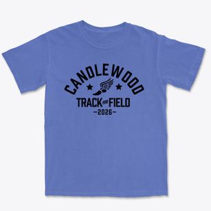 Candlewood Elementary School Track and Field Premium Heavyweight T-shirt