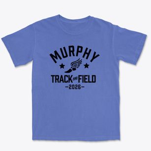 Murphy Junior High School Track and Field Premium Heavyweight T-shirt