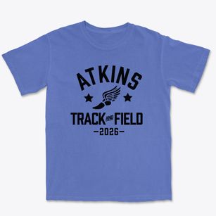 Atkins Middle School Track and Field Premium Heavyweight T-shirt