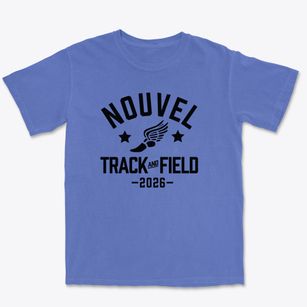 Nouvel Catholic Central Track and Field Premium Heavyweight T-shirt