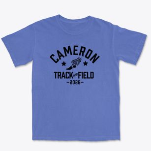 Cameron Middle School Track and Field Premium Heavyweight T-shirt
