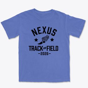 Nexus Academy Track and Field Premium Heavyweight T-shirt