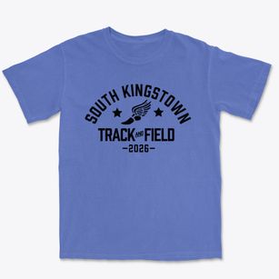 South Kingstown Junior High School Track and Field Premium Heavyweight T-shirt