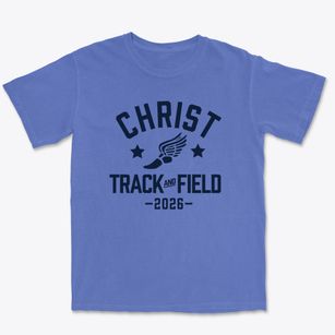 Christ Lutheran School Track and Field Premium Heavyweight T-shirt