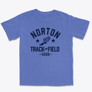 Norton Elementary School Track and Field Premium Heavyweight T-shirt