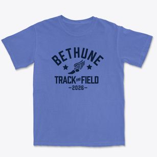 Bethune Elementary School Track and Field Premium Heavyweight T-shirt