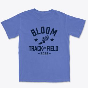 Bloom Elementary School Track and Field Premium Heavyweight T-shirt