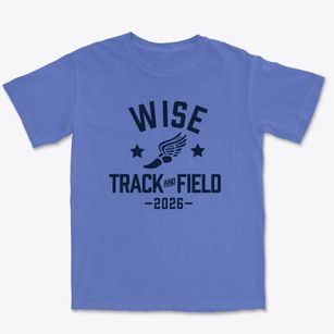 Dr. Henry Wise High School Track and Field Premium Heavyweight T-shirt