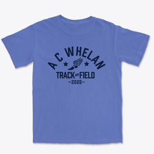 A C Whelan Memorial Elementary School Track and Field Premium Heavyweight T-shirt