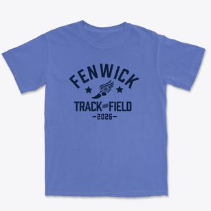 Bishop Fenwick High School Track and Field Premium Heavyweight T-shirt