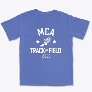 Milwaukee Collegiate Academy Track and Field Premium Heavyweight T-shirt