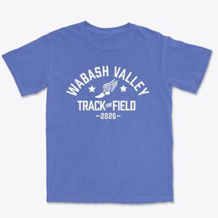 Wabash Valley Track and Field Premium Heavyweight T-shirt