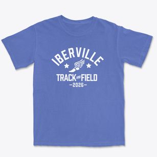Iberville Elementary School Track and Field Premium Heavyweight T-shirt