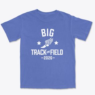Big School Track and Field Premium Heavyweight T-shirt