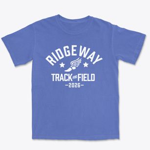 Ridgeway Elementary School Track and Field Premium Heavyweight T-shirt
