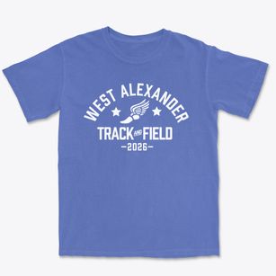 West Alexander Middle School Track and Field Premium Heavyweight T-shirt
