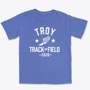 Troy Junior High School Track and Field Premium Heavyweight T-shirt