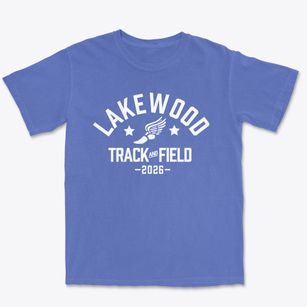 Lakewood Middle School Track and Field Premium Heavyweight T-shirt