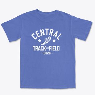Central East High School Track and Field Premium Heavyweight T-shirt