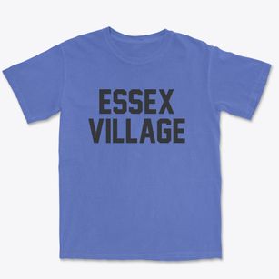 Essex Village Connecticut Classic Block Premium Heavyweight T-shirt