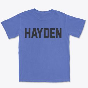 Hayden Indiana Classic Block Premium Heavyweight T-shirt