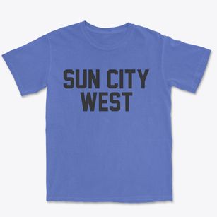 Sun City West Arizona Classic Block Premium Heavyweight T-shirt
