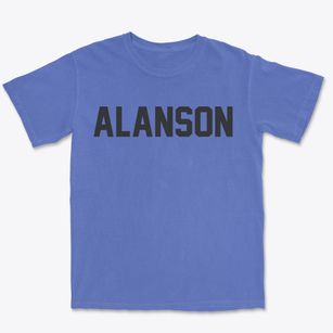 Alanson Michigan Classic Block Premium Heavyweight T-shirt