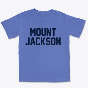 Mount Jackson Virginia Classic Block Premium Heavyweight T-shirt
