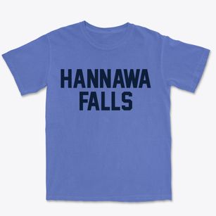 Hannawa Falls New York Classic Block Premium Heavyweight T-shirt