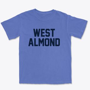 West Almond New York Classic Block Premium Heavyweight T-shirt
