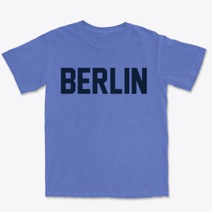 Berlin New Jersey Classic Block Premium Heavyweight T-shirt