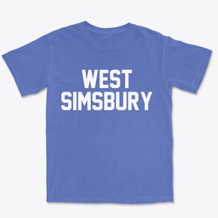 West Simsbury Connecticut Classic Block Premium Heavyweight T-shirt
