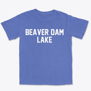 Beaver Dam Lake New York Classic Block Premium Heavyweight T-shirt