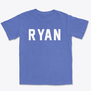 Ryan Iowa Classic Block Premium Heavyweight T-shirt